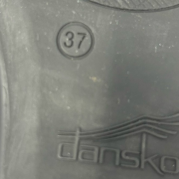 Dansko Olivia Navy Blue Suede Leather Polka Dot Comfort Loafers EU 37/US 6.5-7 - Picture 12 of 12